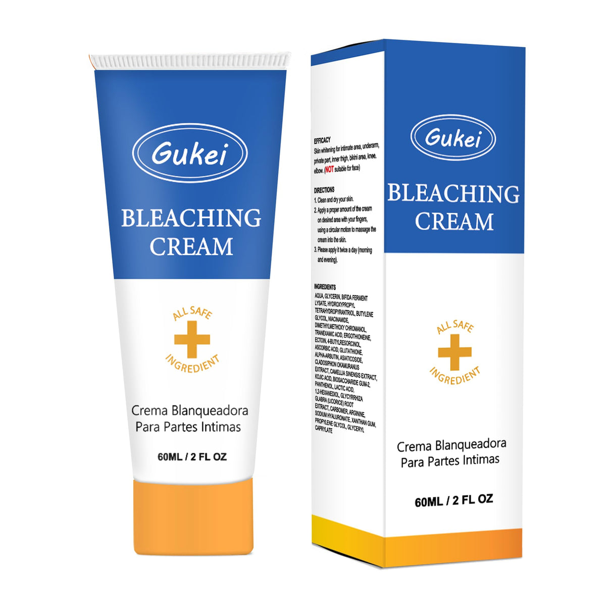 Gukei front packaging showing 60ML tube and product benefit