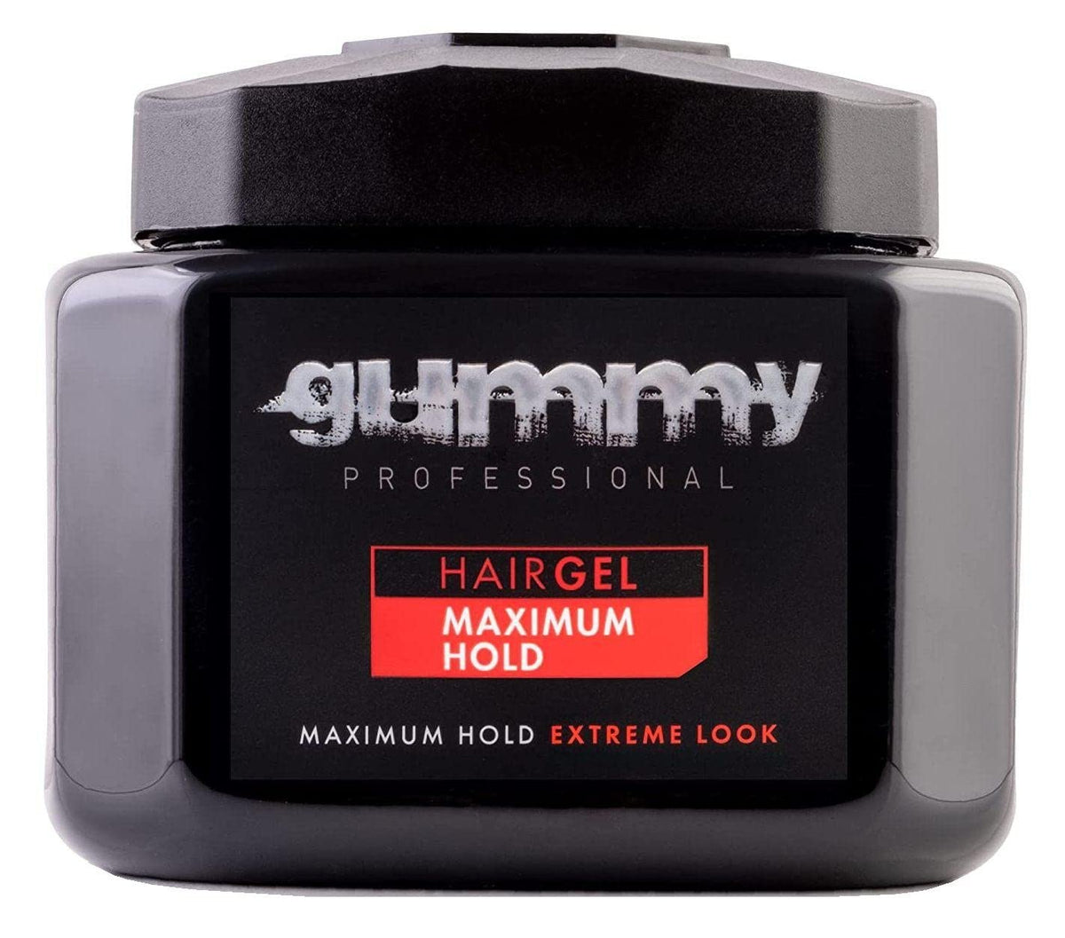 Gummy in-use styling man applying gel for strong hold and polished finish