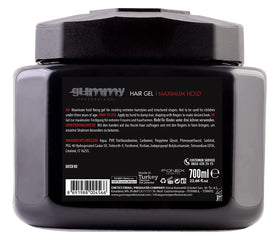 Gummy gel texture closeup translucent gel offering smooth application