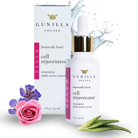 Gunilla Of Sweden front bottle shows sleek packaging and hydration benefit