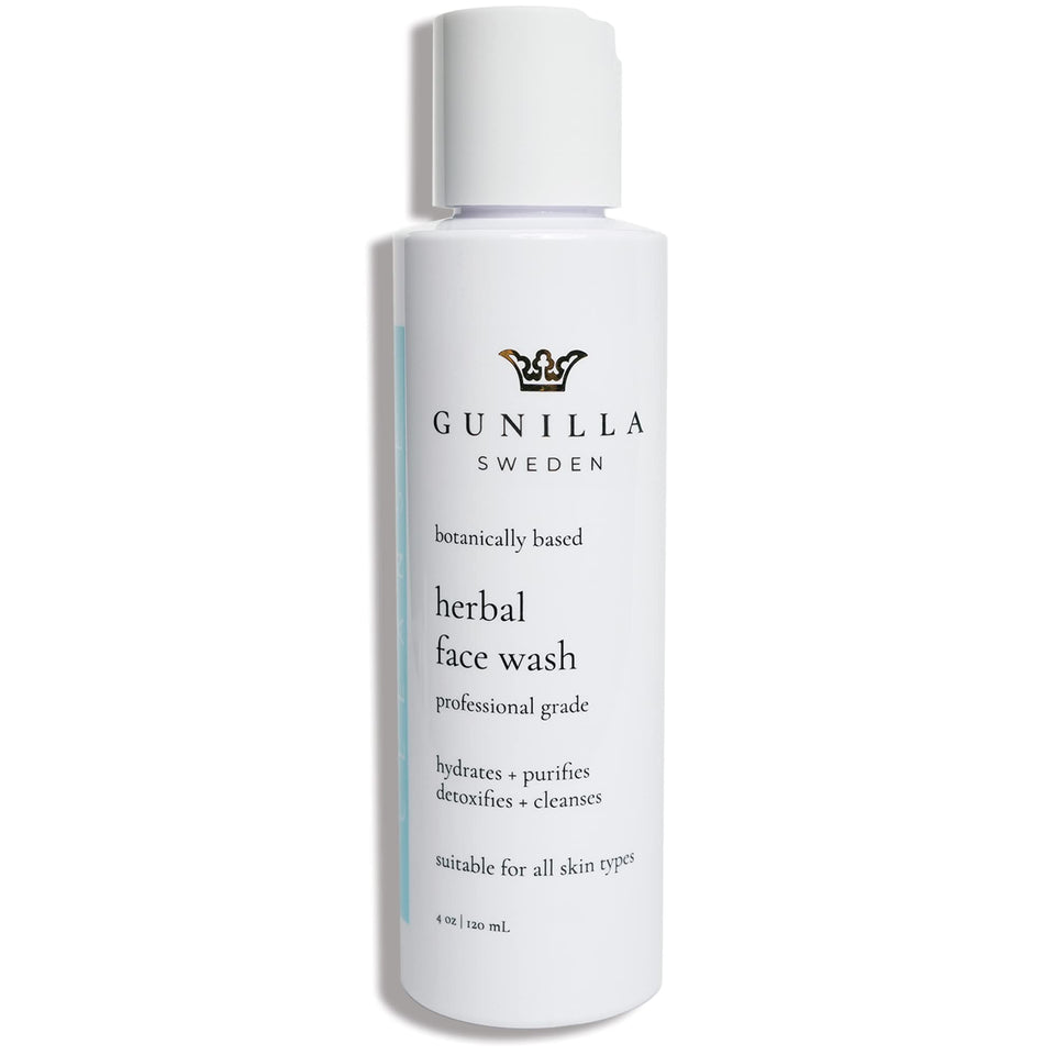 Gunilla Of Sweden front bottle view showing product and gentle benefits