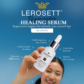 Gunilla LEROSETT in a bathroom routine setting showing everyday regimen benefit
