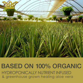Gunilla LEROSETT label detail showing ingredient list and vegan certification