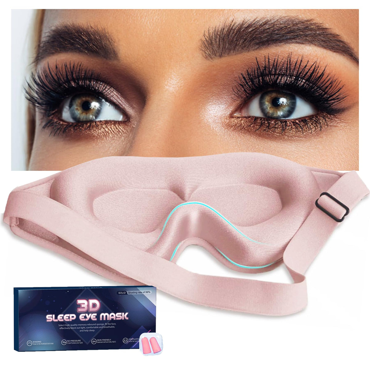 gusonse front packaging showing mask and brand for easy identification and purchase