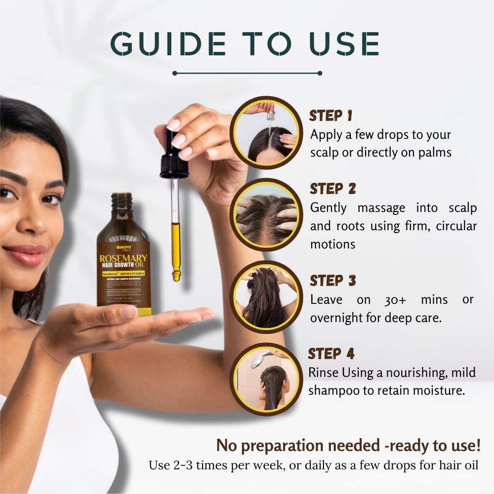Gutaderme application during scalp massage demonstrating soothing stimulation benefit