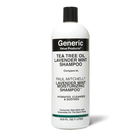 Generic Value Products front bottle showing label and size for clear identification and value