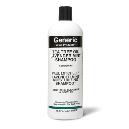 Generic Value Products front bottle showing label and size for clear identification and value