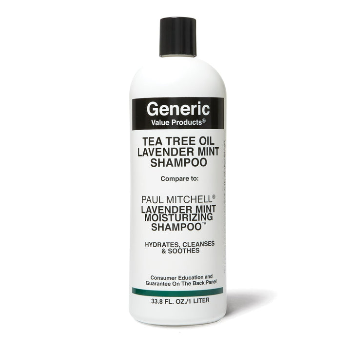 Generic Value Products front bottle showing label and size for clear identification and value