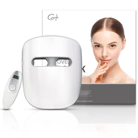 GYH mask front view showing sleek design and full-face coverage for convenient therapy