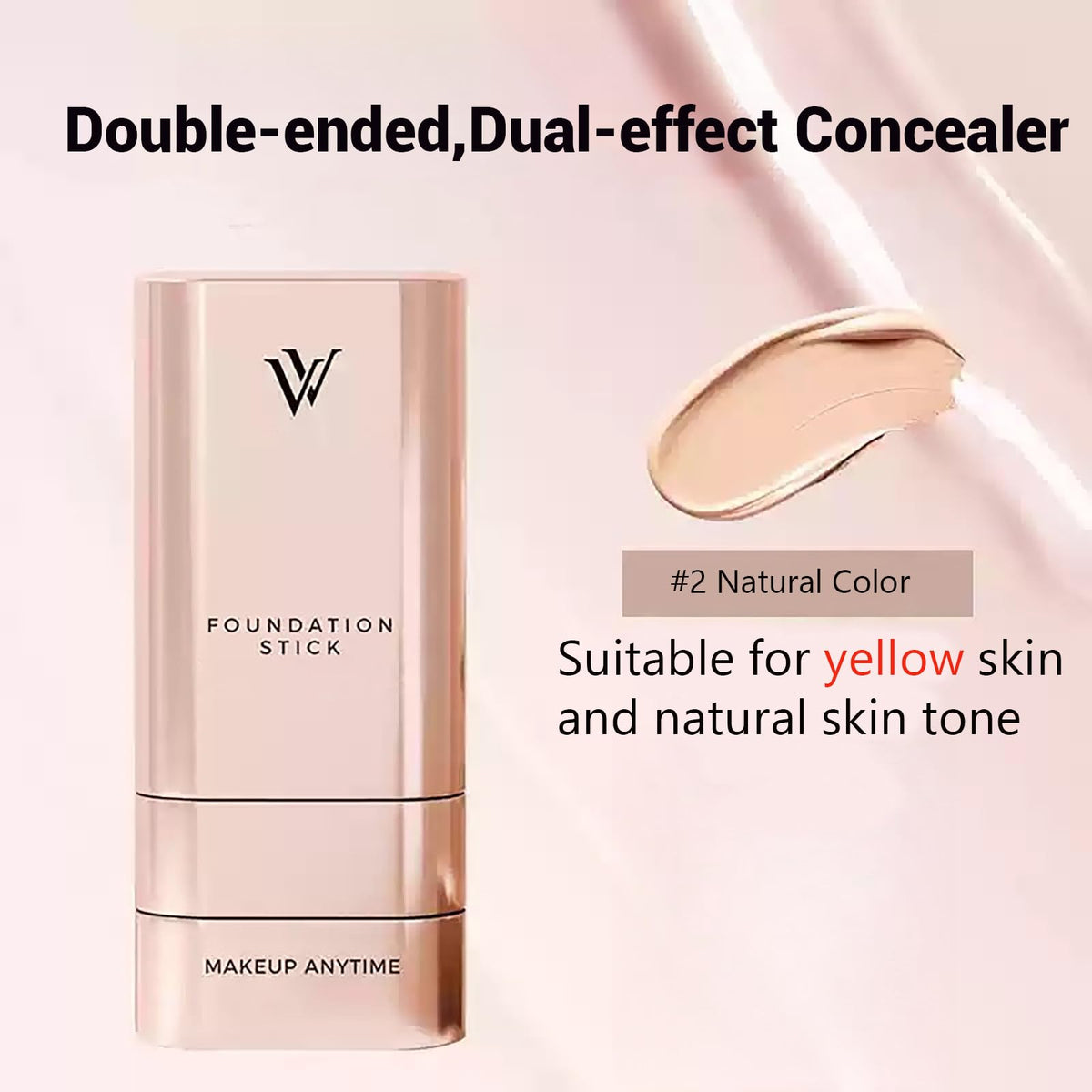 Gymfber dual-head brush detail highlighting M-shaped soft bristles for seamless blending