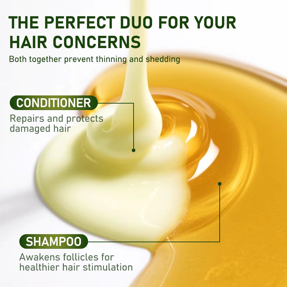 Gypsophila label close-up highlighting rosemary and hydrolyzed keratin ingredients and nourishing benefit