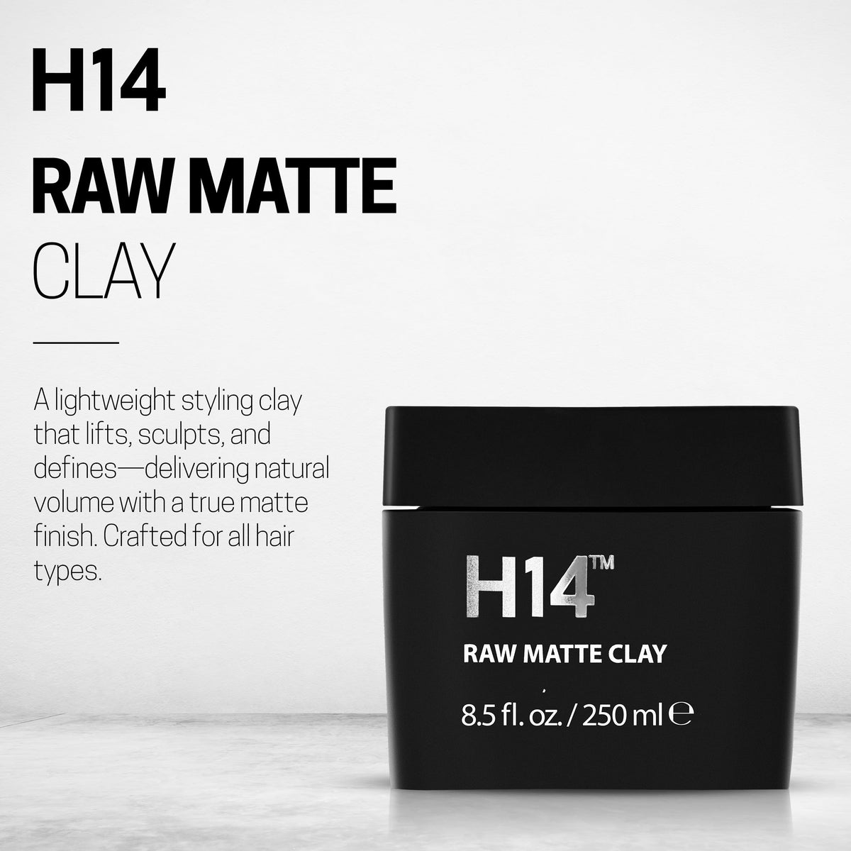 H14 close-up of clay texture highlighting bentonite and kaolin grip benefits