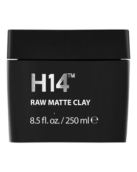 H14 front tin view showing matte packaging and clear product identity for styling