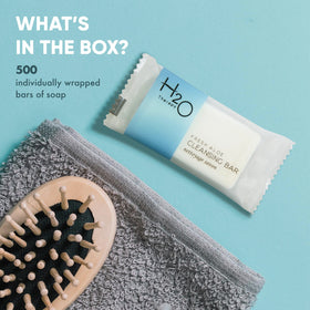 H2O Therapy bar side profile showing compact 1 oz size for storage