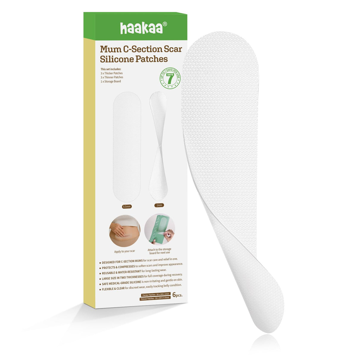 haakaa front packaging showing kit and benefits