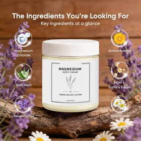 HABOHUSE magnesium chloride crystals visual highlighting mineral-rich formula