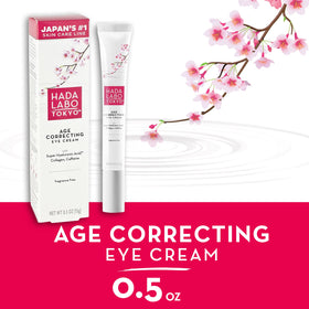 Hada Labo Tokyo cream texture close-up demonstrating lightweight, non-greasy hydration