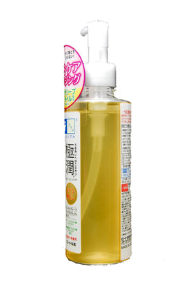 肌ラボ ROHTO ingredients label close-up highlighting olive oil and hyaluronic acid
