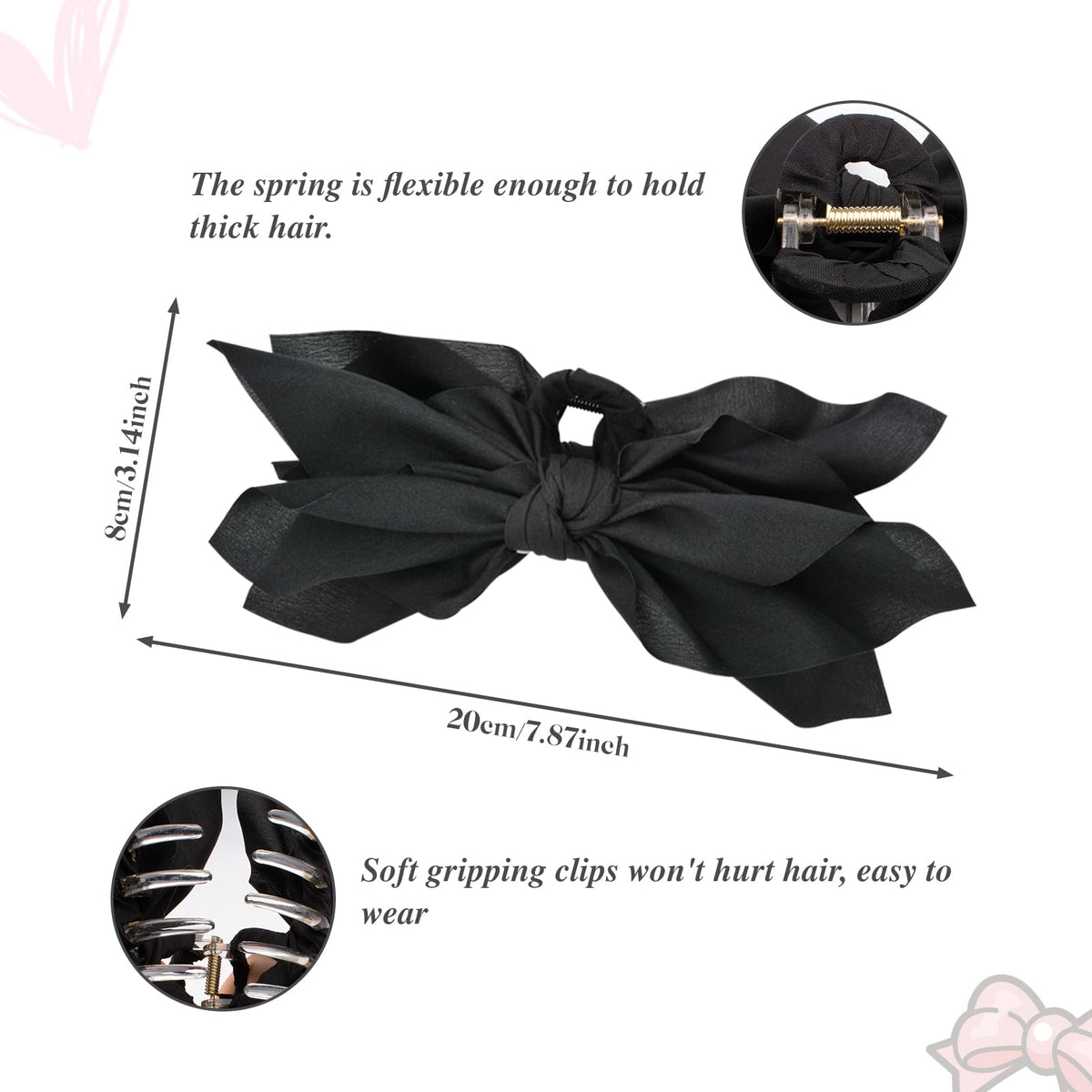 hadutrek clip in a styled updo demonstrating secure hold and polished look