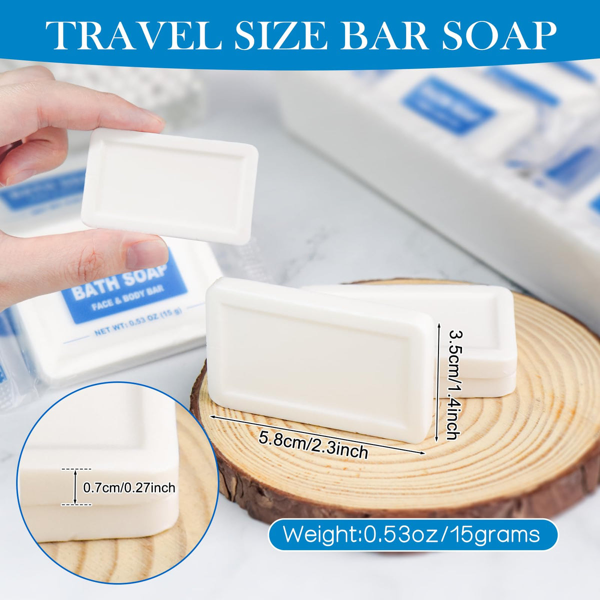 HAIFOTRVA soap placed in donation bags illustrating community outreach readiness