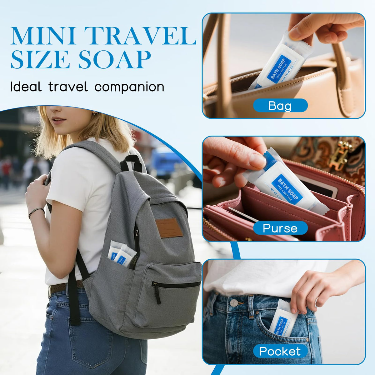 HAIFOTRVA soap beside a coin showing compact 0.53oz scale for portability