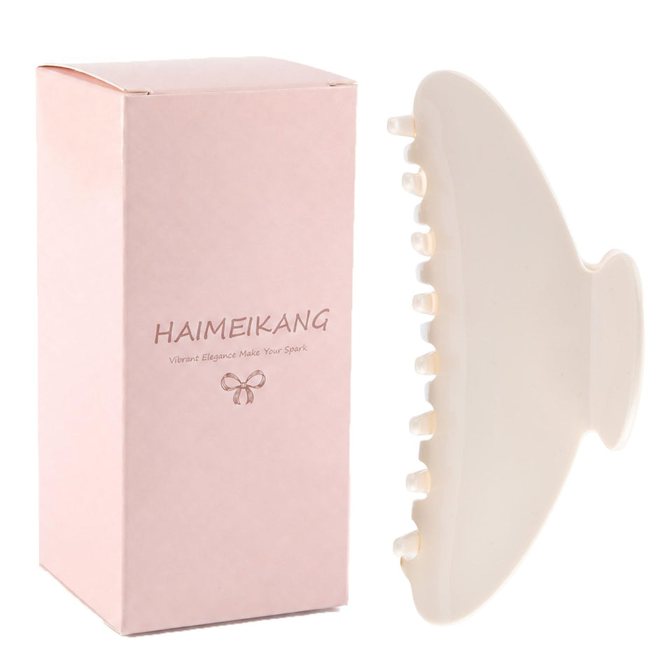 HAIMEIKANG front view acetate clip showing elegant design and strong hold
