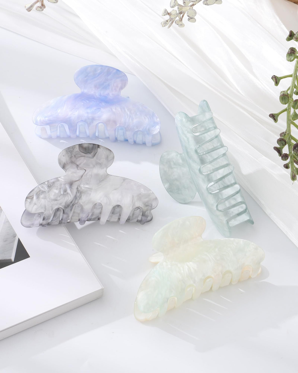HAIMEIKANG spotted translucent clip demonstrating lightweight comfort
