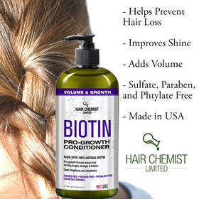 Hair Chemist before and after visualization illustrating fuller-looking hair