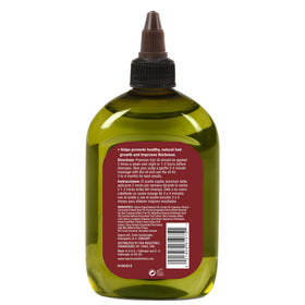 Hair Chemist castor oil pour close-up showing rich texture for deep hydration