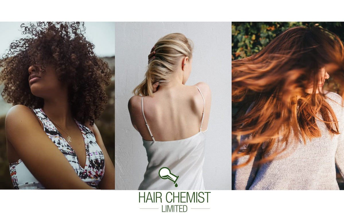 Hair Chemist lifestyle image with visibly fuller hair after use benefit