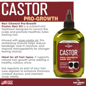 Hair Chemist oil applied to damp hair mid-lengths and ends for smoother strands