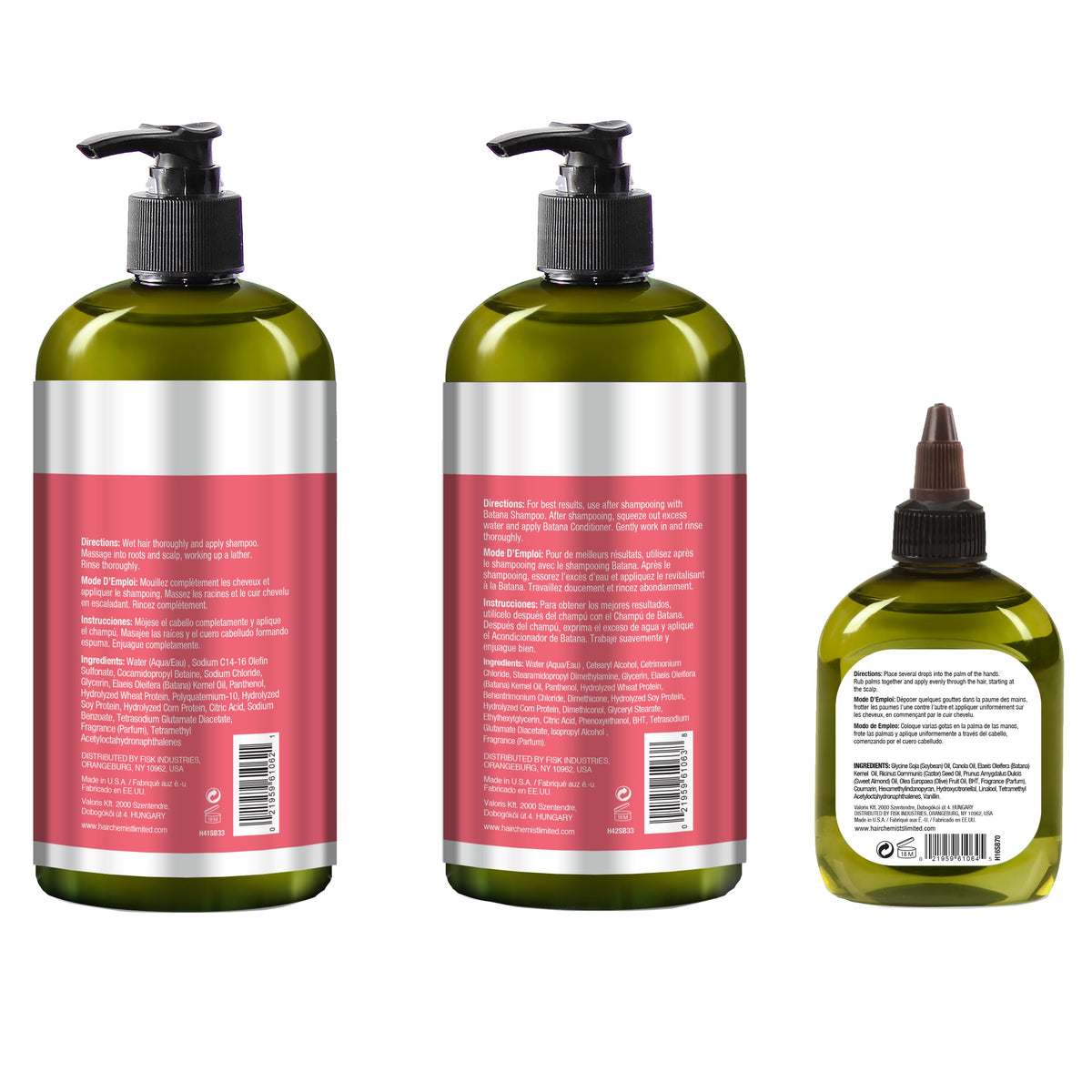 Hair Chemist pump nozzle detail for convenient large-bottle use and control