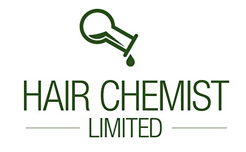 Hair Chemist shampoo on shower rack showing salon‑style supply and longevity