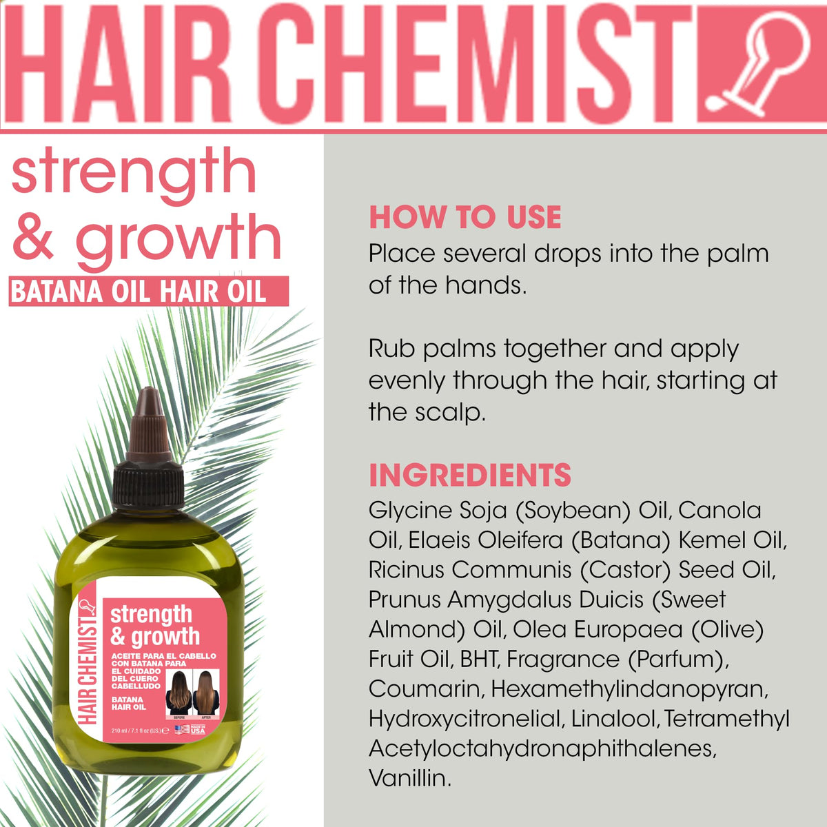 Hair Chemist styled hair result showcasing smoother, more manageable strands