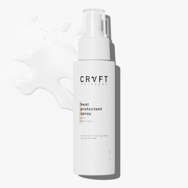 Hair Craft Co. CRVFT front packaging showing 4oz bottle and clear label benefit