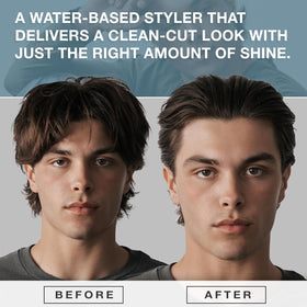 Hair Craft Co. CRVFT Pomade open pot texture showcasing smooth gel for easy spread