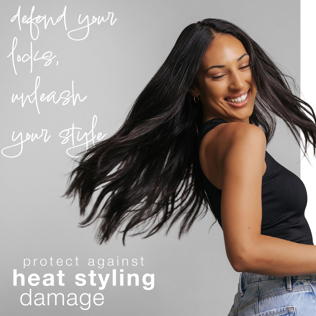 Hair Craft Co. CRVFT spray texture mid-air showcasing lightweight protective film