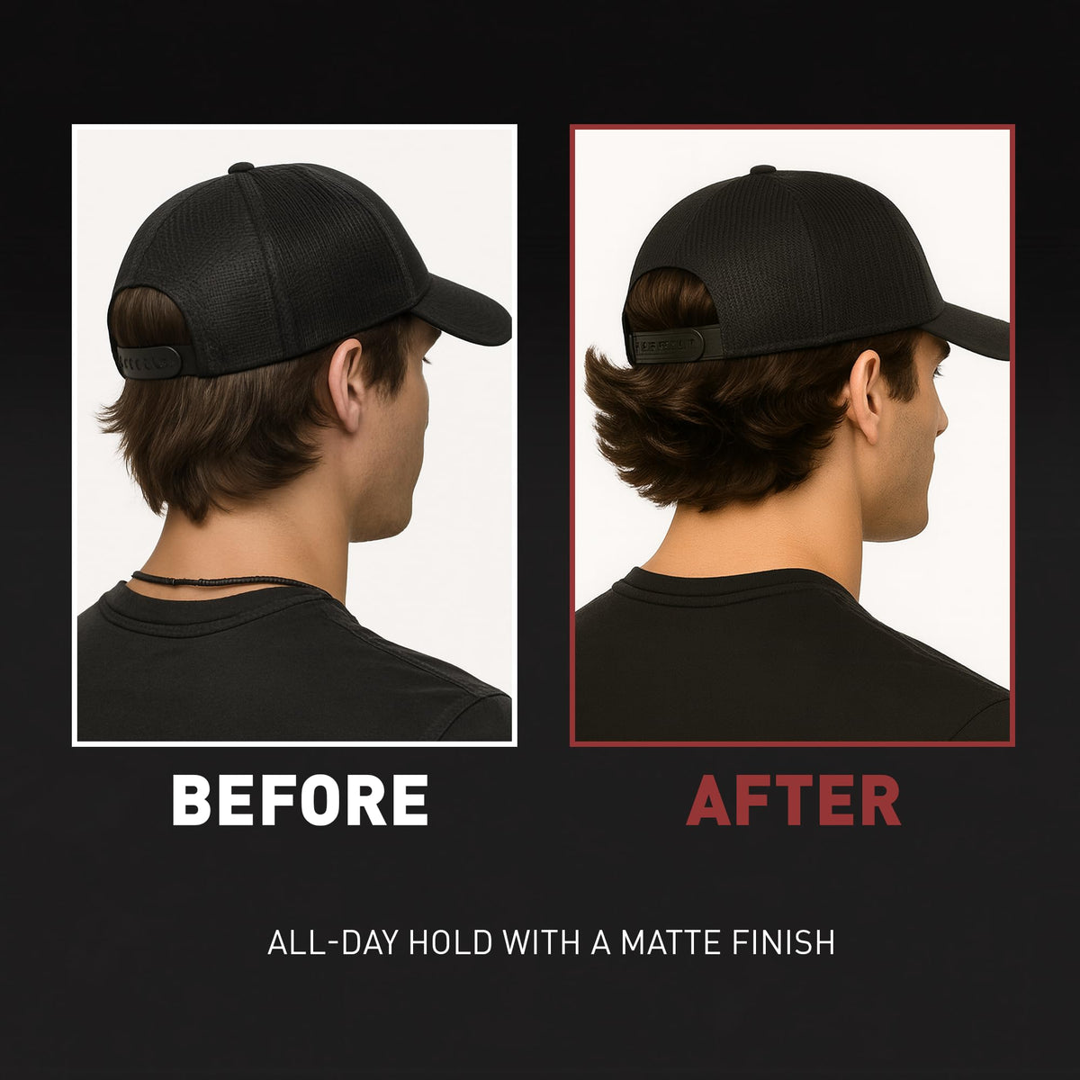 Hair Craft Co. product warmed on hands demonstrating easier spread and even application