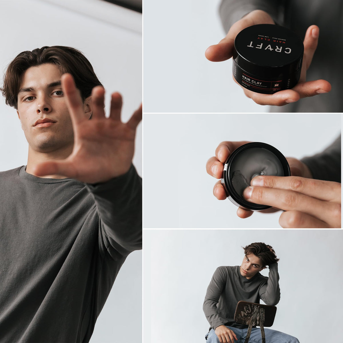 Hair Craft Co. CRVFT on bathroom counter in lifestyle scene conveying everyday use