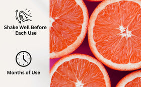 Hair Dance ingredient label closeup showing natural, talc-free formulation benefit