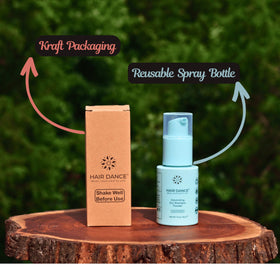 Hair Dance in a travel bag conveying convenience for trips and workouts