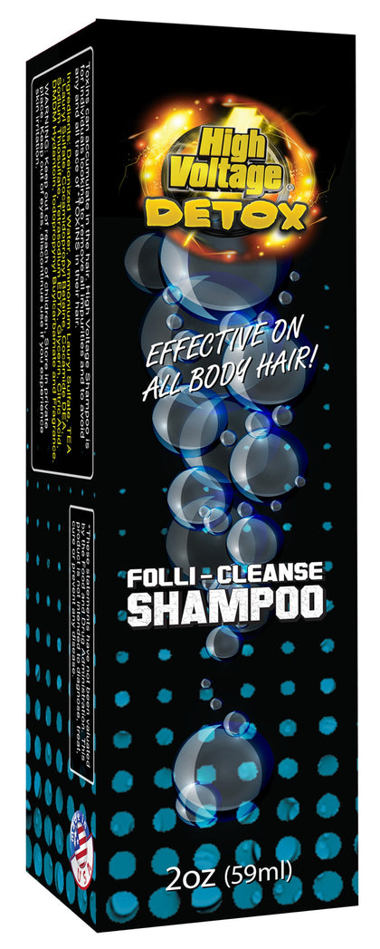 HAIR DETOX front bottle view showing labeling and fast cleansing benefit