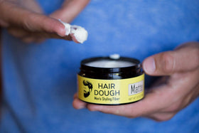Hair Dough clay close-up highlighting clay texture for better hold benefit
