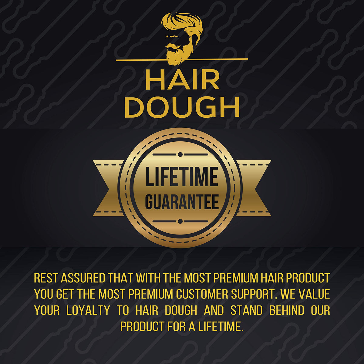 Man in barbershop using Hair Dough for modern styling and long-lasting hold benefit