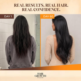 Shampoo bottle on a bathroom shelf by Hair Growth by Jailyne Ojeda suggesting daily routine convenience