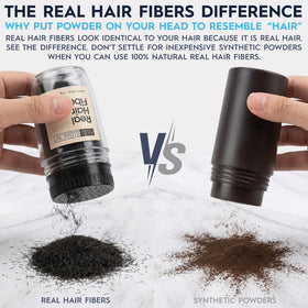 hair illusion before and after scalp view showing fuller appearance