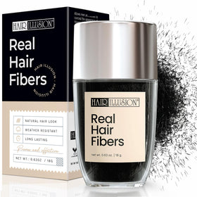 hair illusion close-up of real hair fiber texture for natural blend