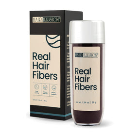 Hair Illusion front label showing product name and 38g size for confidence