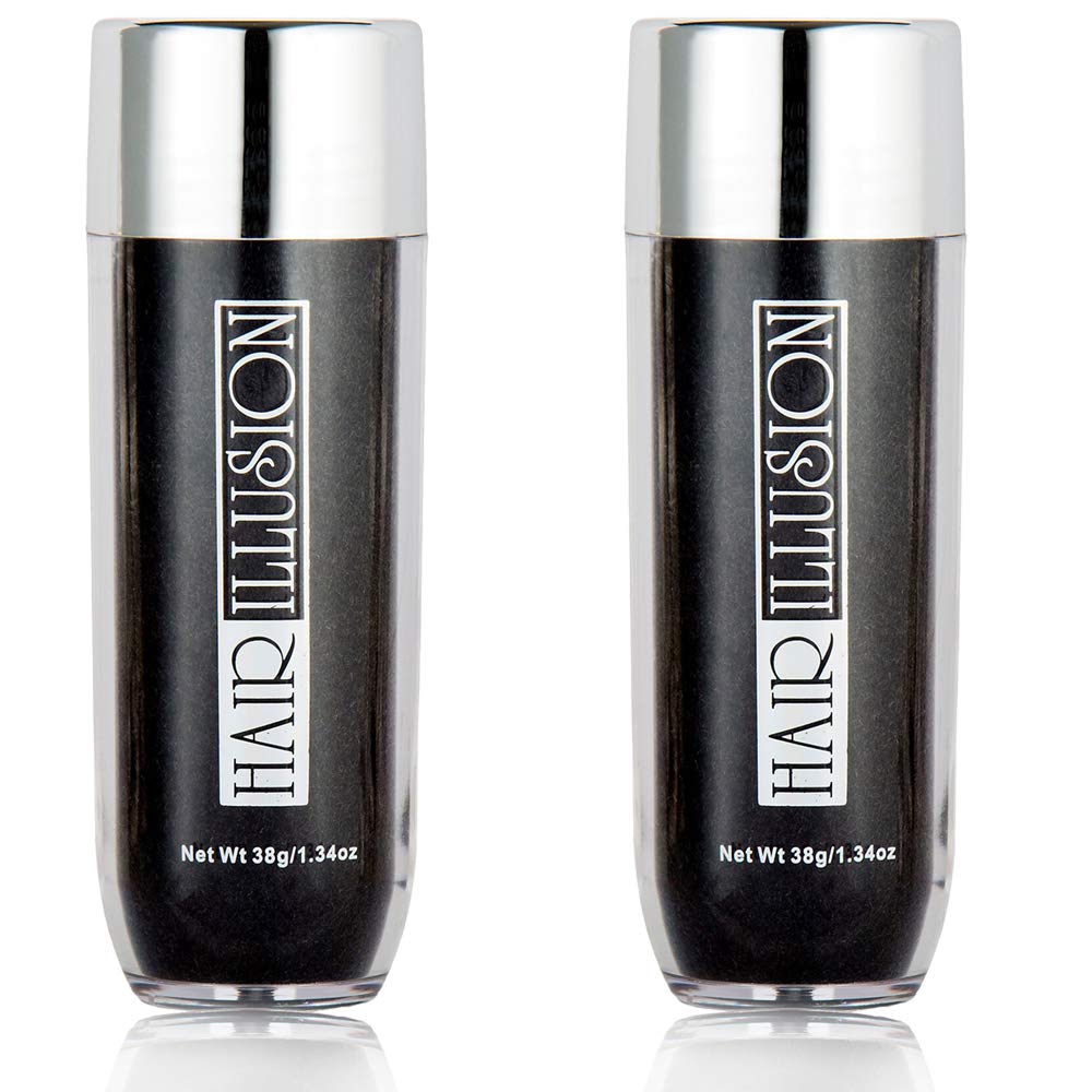 Hair Illusion front packaging showing product and shade for instant coverage