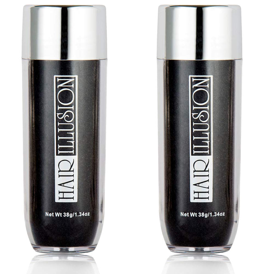 Hair Illusion front packaging showing product and shade for instant coverage